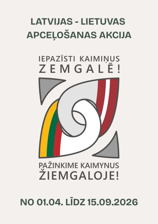 Bauskā — bezmaksas akcija “Iepazīsti kaimiņus Zemgalē”