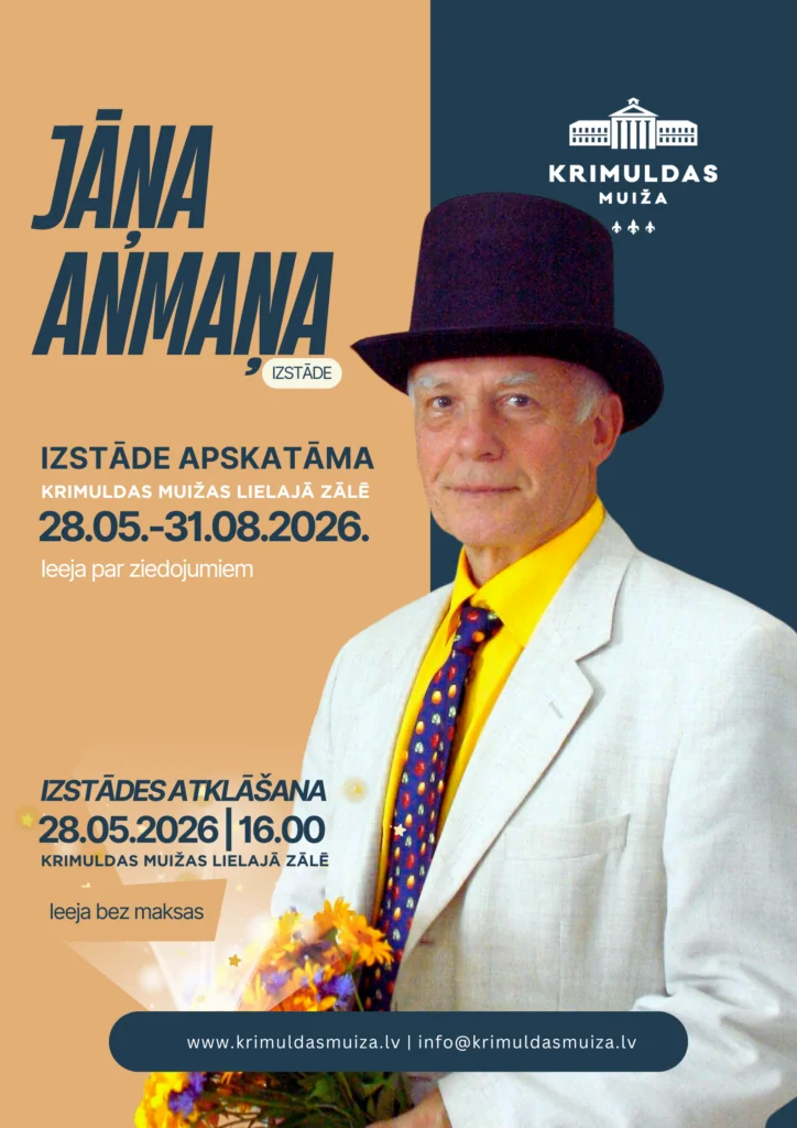 Siguldā līdz 31. augustam skatāma Jāņa Anmaņa izstāde: kas jāzina iedzīvotājiem