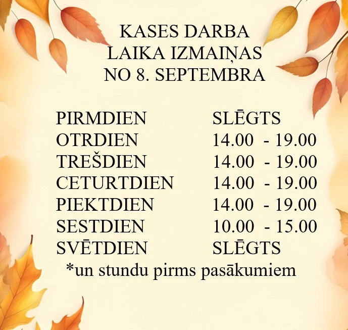 Jelgavā no 8. septembra mainīsies kases pieejamība